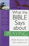 What the Bible Says about Praying